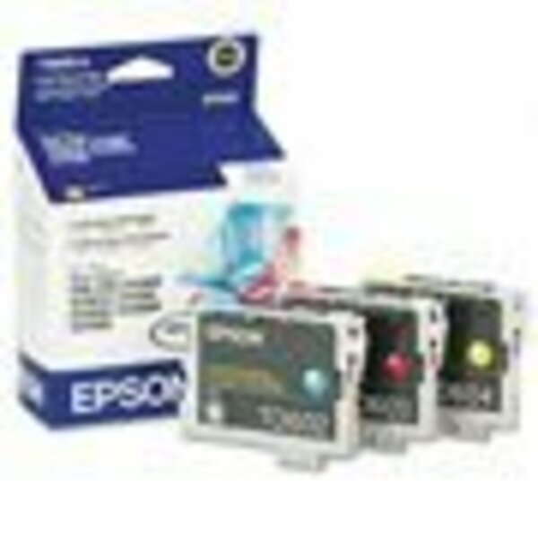 Epson Cyan, Magenta, and Yellow Inkjet Cartridge Multi Pack T060520